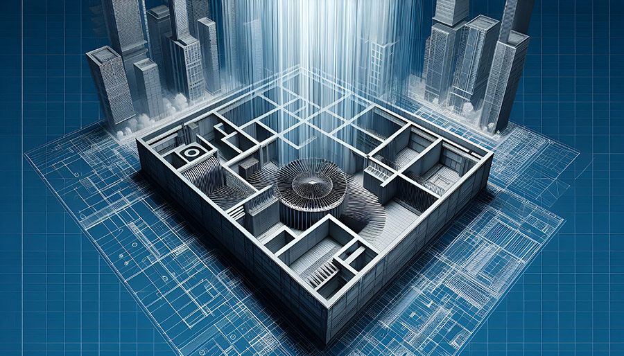 Építmények 3D-s szkennelése